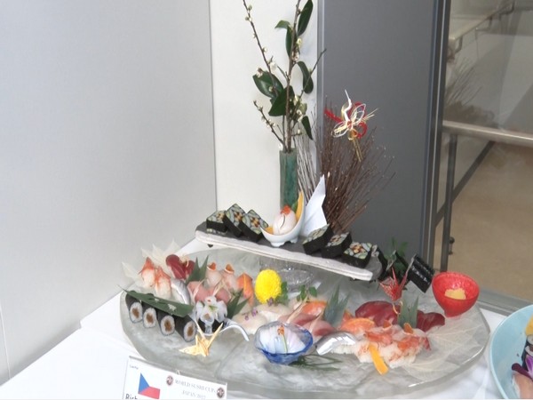 Sushi Chef's World Championship held at Toyosu market Tokyo