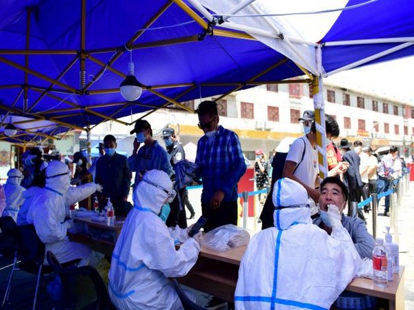 Mass testing following an outbreak of COVID-19 in Lhasa. (Photo Credit -Reuters)