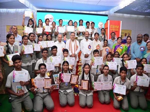 BJP National President Tarun Chugh and Telangana state President Bandi Sanjay participate in 