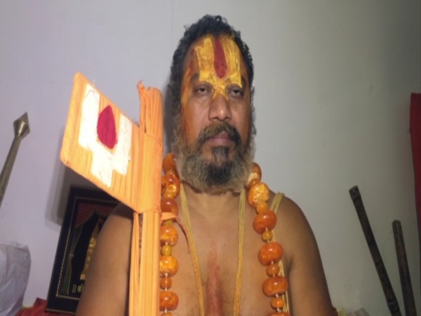 Ayodhya seer Jagadguru Paramhans (Photo/ANI) 