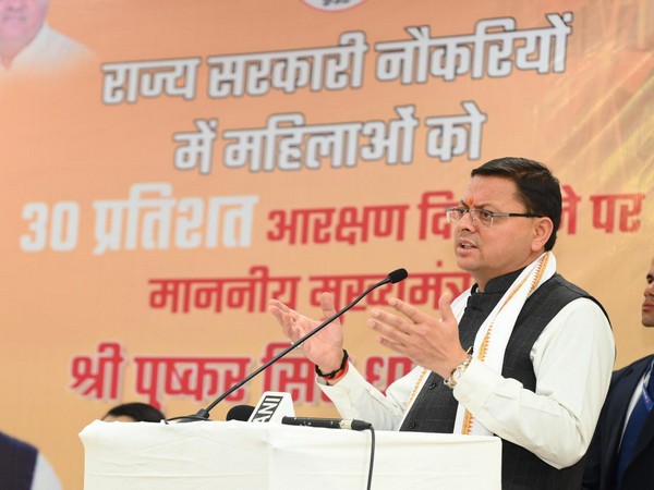 Uttarakhand Chief Minister Pushkar Singh Dhami (Photo/ANI)