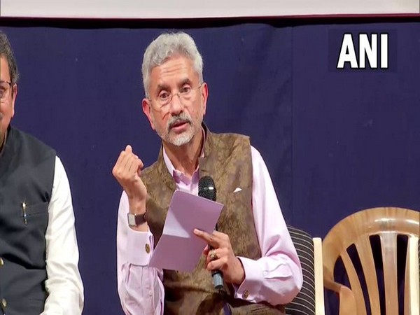 External Affairs Minister, S Jaishankar in Pune at the release of his Marathi book 'Bharat Marg'. (ANI)