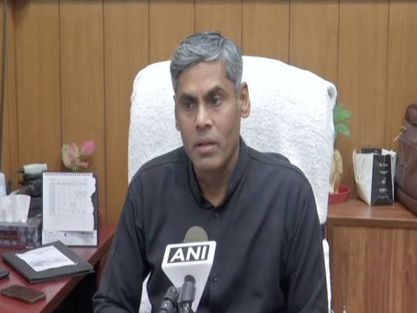 Additional Director General V Murugesan while speaking to ANI (Photo/ANI)