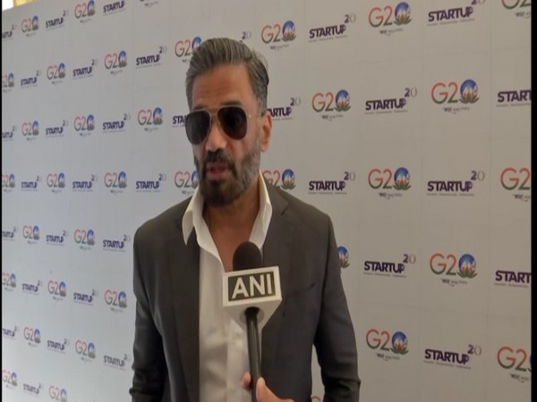 Suniel Shetty at Hyderabad event. (Image Source/ANI)