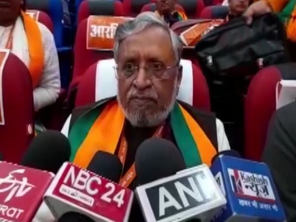 BJP MP Sushil Modi (Photo/ANI)