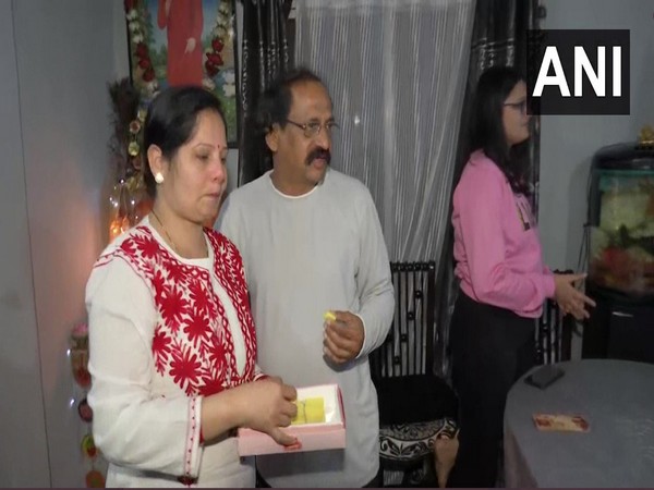 Indian cricketer Soumya Tiwari celebrates after India win Women's U19 T20 World Cup  (Photo: ANI)
