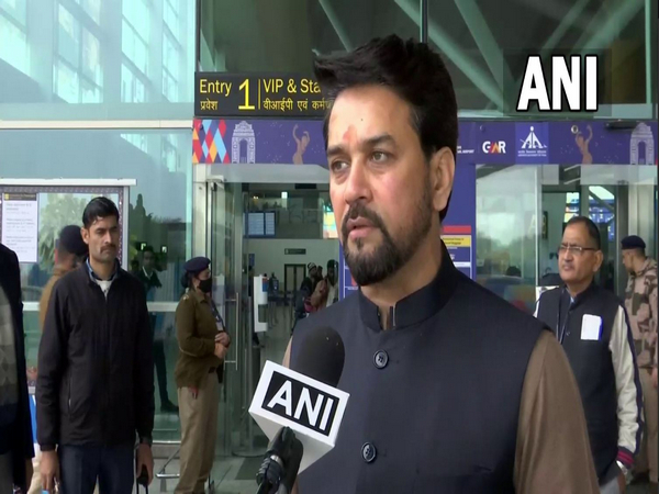Union Minister Anurag Thakur (Photo/ANI)