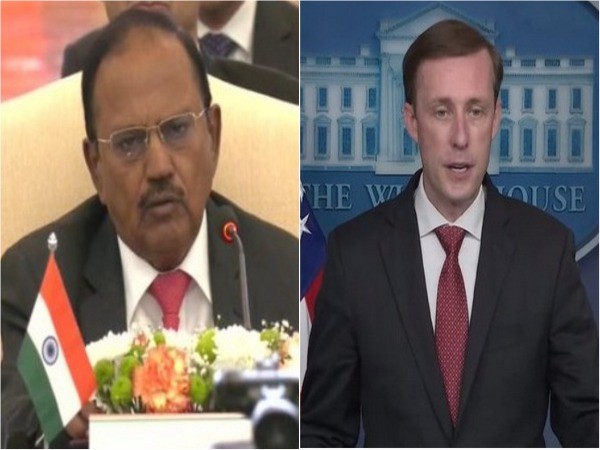 National Security Advisor Ajit Doval and US National Security Advisor Jake Sullivan.