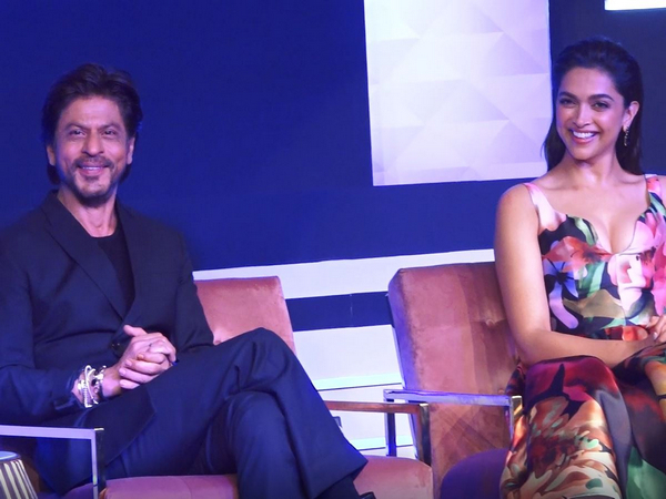 Deepika Padukone and Shah Rukh Khan (Image source: ANI)