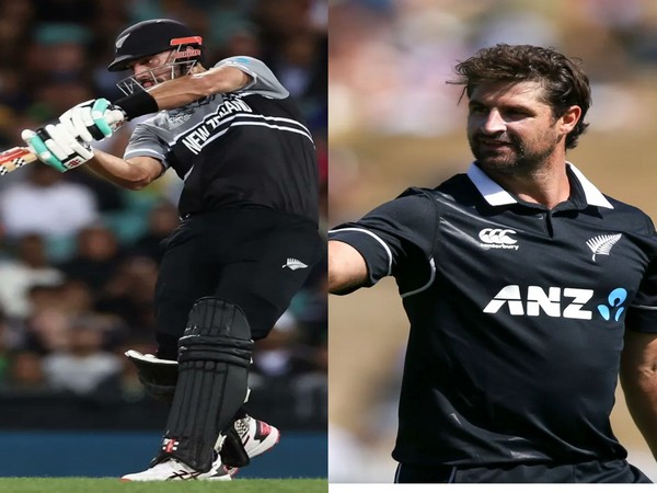 Daryl Mitchell and Colin de Grandhomme (Photo: ICC)