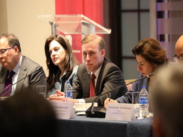 US National Security Advisor Jake Sullivan at US Chamber of Commerce roundtable conference. (Photo Credit - Twitter/USIBC)