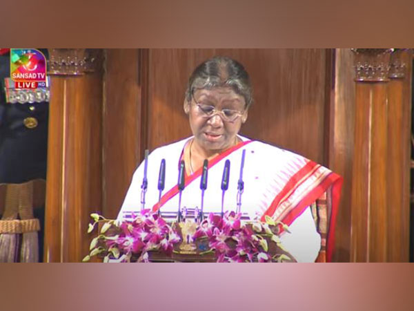 President Droupadi Murmu (Photo/Sansad TV)