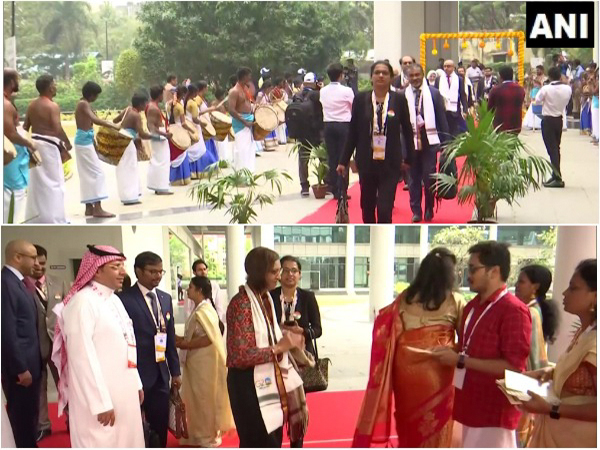 Delegates arrive in IITM Madras Research Park (Photo/ANI)