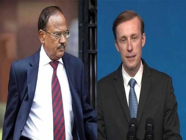 National Security Advisor Ajit Doval and his US counterpart Jake Sullivan.