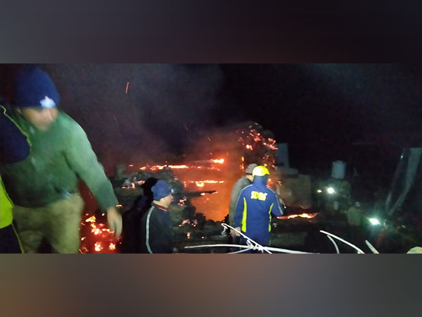 Visuals from the spot (Photo/ANI)