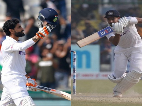 Ravindra Jadeja (left) Shreyas Iyer (right)