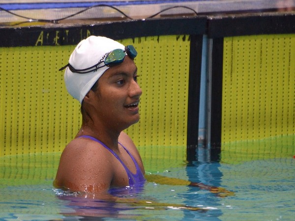 Swimmer Apeksha Fernandes (Image: MYAS/SAI media)