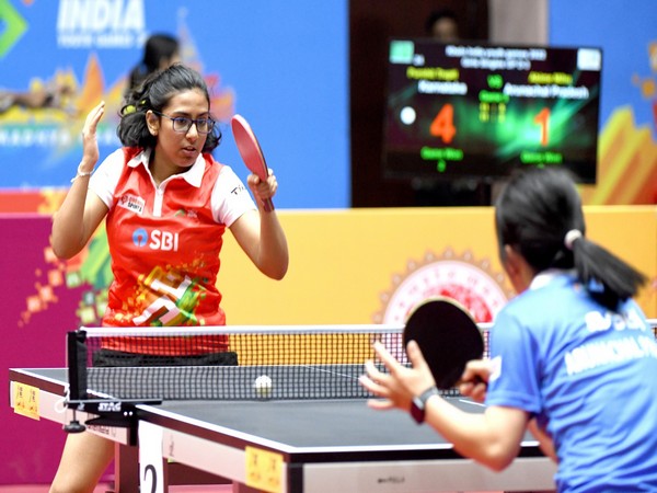 Table Tennis players in action during Khelo India Youth Games (Image: MYAS/SAI media)