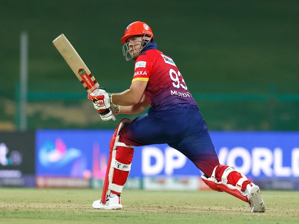 Dubai Capitals' George Munsey in action against Abu Dhabi Knight Riders (Image: ILT20)