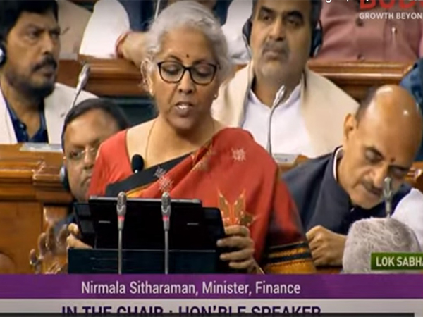 Union Finance Minister Nirmala Sitharaman (Photo/SansadTV)