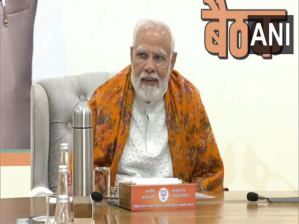Prime Minister Narendra Modi at BJP CEC meeting in Delhi (Photo/ANI)