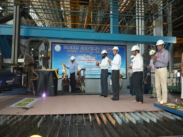 Cochin Shipyard Limited inaugurates 2 Multi-purpose Vessels for a Germany based group (Photo/ANI)