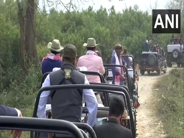 Visuals from Kaziranga National Park in Assam (Photo/ANI)