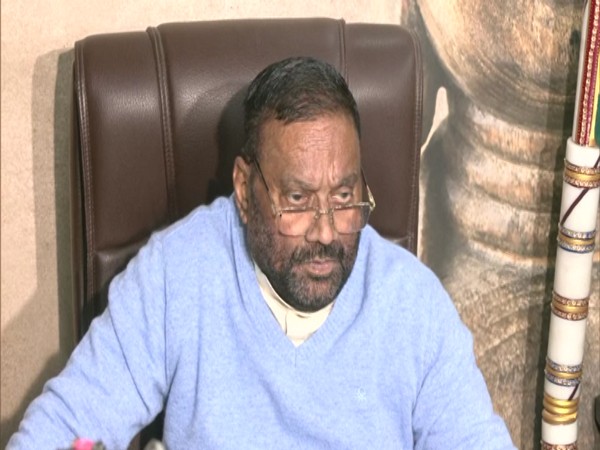 Samajwadi Party Leader Swami Prasad Maurya (Photo/ANI)