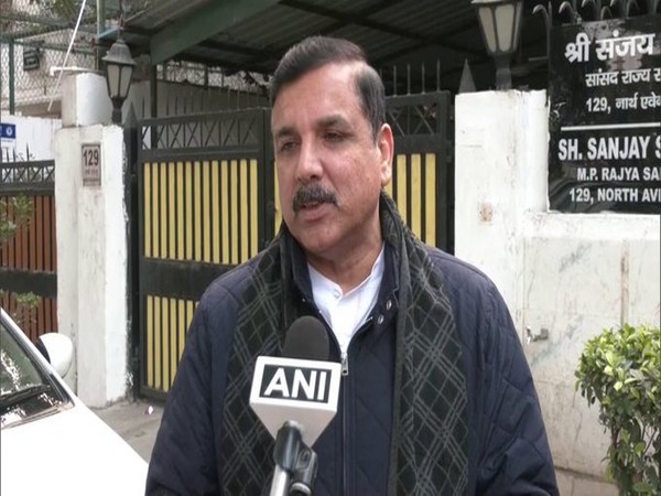 AAP MP Sanjay Singh (File Photo/ANI)
