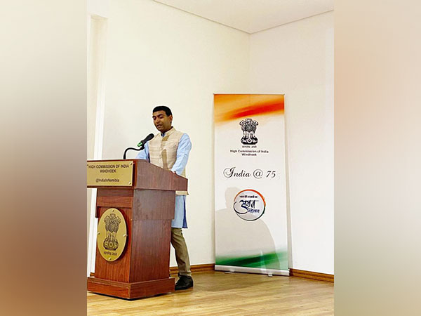 Prashant Agrawal appointed as India's Ambassador to Lao (Image Credit: Twitter/@IndiainNamibia)