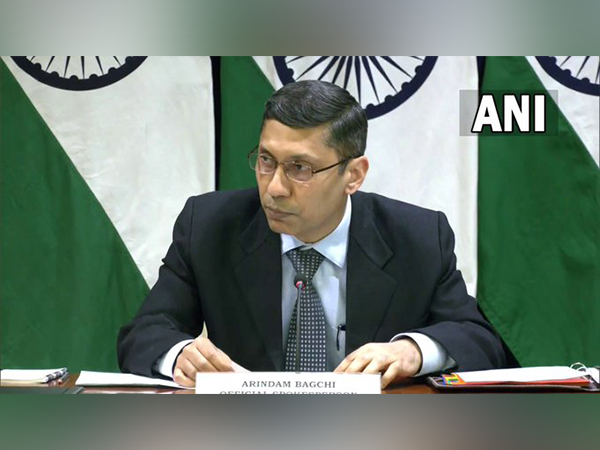 MEA Official spokesperson Arindam Bagchi at a regular press briefing on Thursday.
