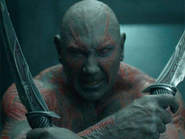 Dave Bautista as Drax (Image source: Instagram)