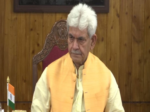 Jammu and Kashmir Lieutenant Governor Manoj Sinha. (File Photo/ANI)