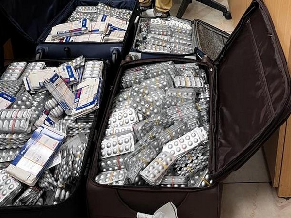 Detected medicines from foreign passengers
