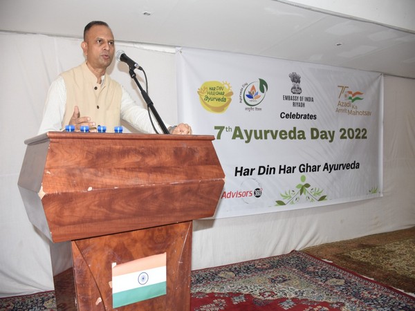 Deputy Chief of Mission in Saudi Arabia N Ram Prasad (Image Credit: Twitter/@IndianEmbRiyadh)