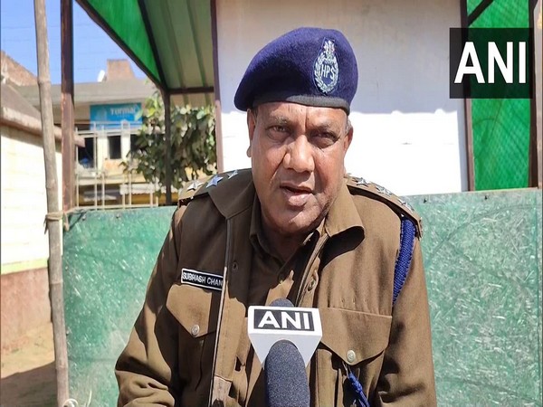Deputy Superintendent of Police (DSP) while talking to ANI. (Photo/ANI) 