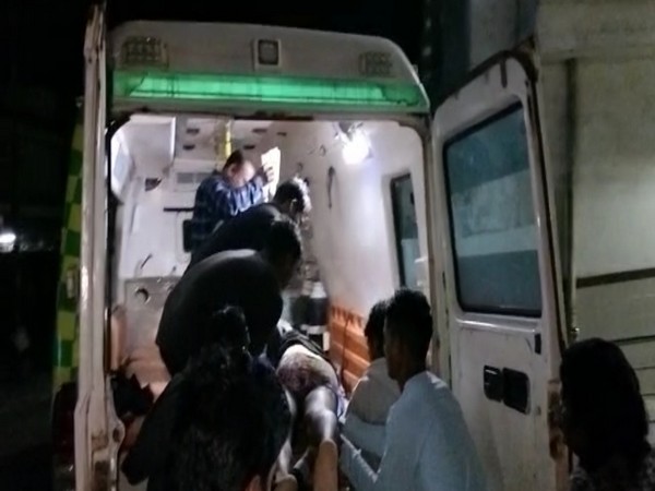 Youth being taken to the hospital in Ambulance (Photo/ANI)