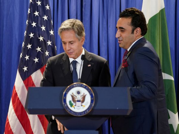 US Secretary of State Antony Blinken with Pakistan's Foreign Minister Bilawal Bhutto Zardari in Washington. (Photo Credit - Reuters)