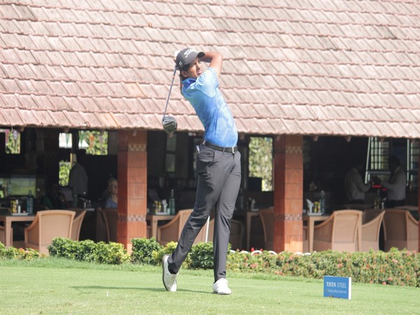 Golfer Aryan Roopa Anand in action during round three of Final Qualifying Stage (Image: PGTI)