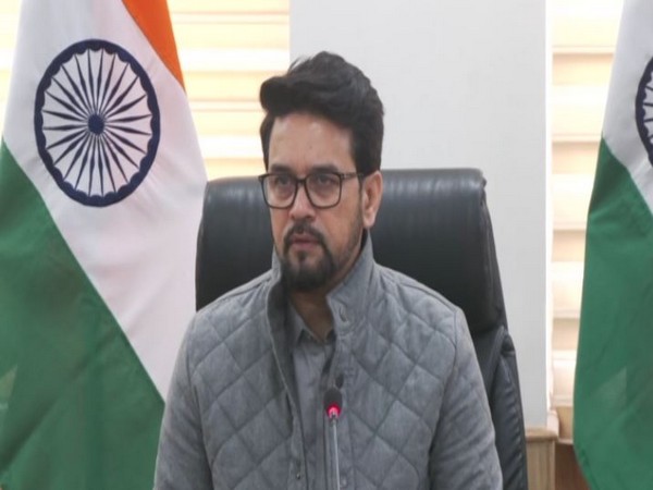 Sports Minister Anurag Thakur (Photo/ANI)