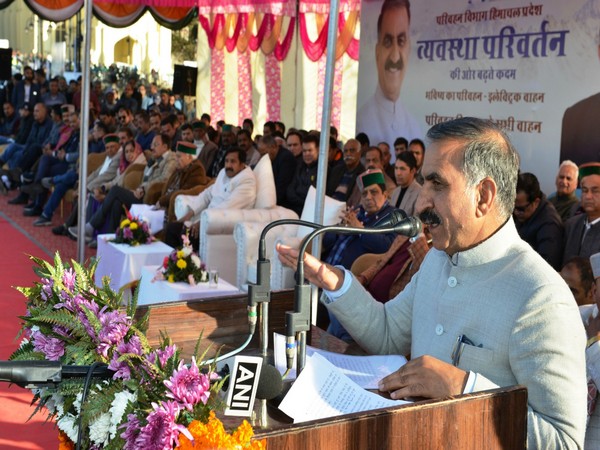 Himachal Pradesh Chief Minister Sukhvinder Singh Sukhu (File Photo/ANI)