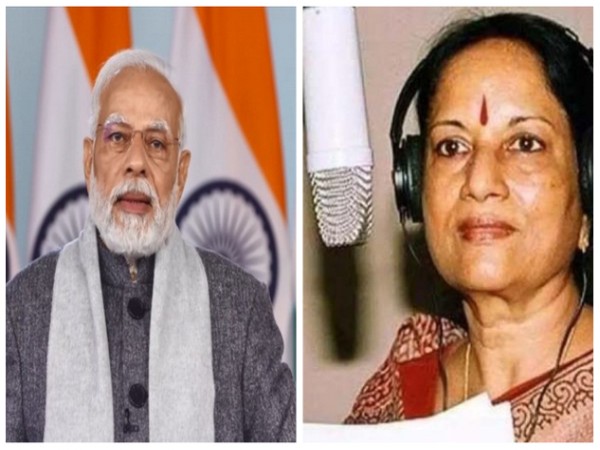 Prime Minister Narendra Modi and singer Vani Jairam (Image source: Instagram)