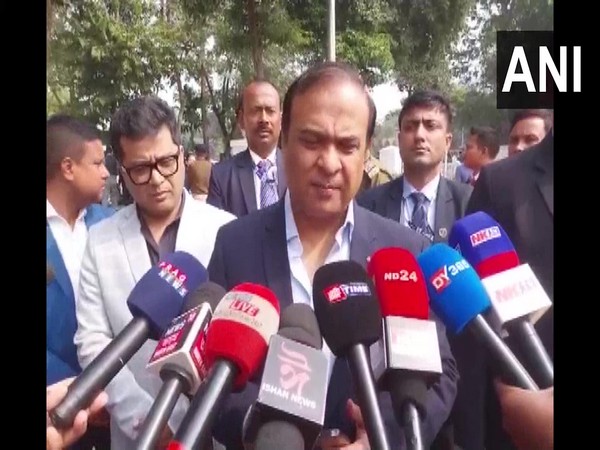Assam Chief Minister Himanta Biswa told reporters that action against child marriage will continue (Photo/ANI)