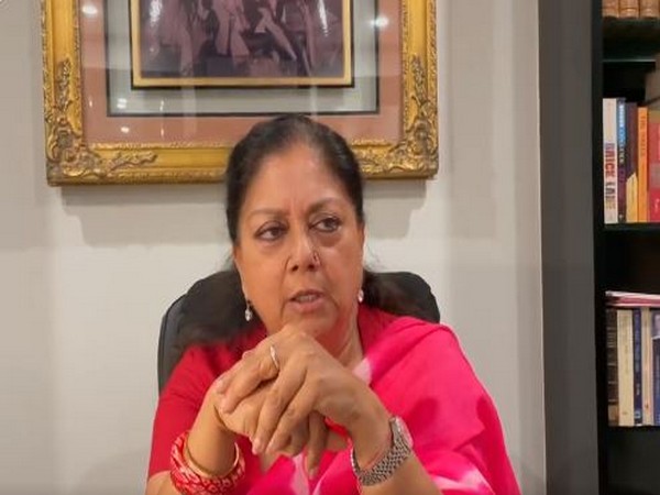 Former Rajasthan Chief Minister Vasundhara Raje