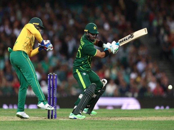 Iftikhar Ahmed in action. (Photo- ICC)