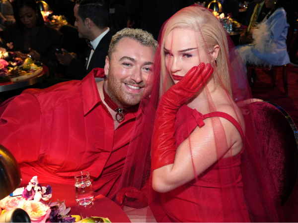 Sam Smith and Kim Petras (Image Source: Twitter)