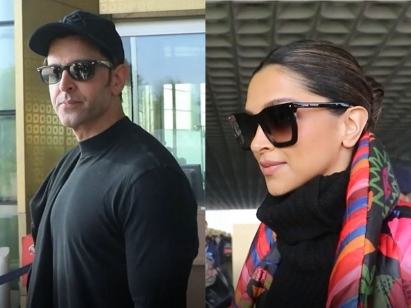 Hrithik Roshan, Deepika Padukone (Image source: ANI Photos)