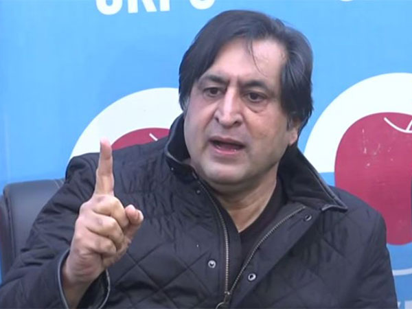 JKPC chief Sajad Lone. (Photo/ANI)