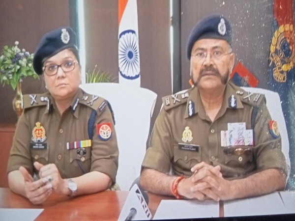 Neera Rawat, ADG Women and Child Security Organisation (left) and Prashant Kumar ADG Law and Order (right). (Photo/ANI) 