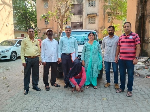 The arrested drug peddler (Photo/ANI)